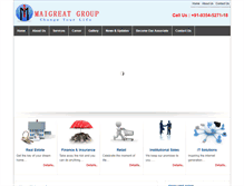 Tablet Screenshot of maigreatgroup.com
